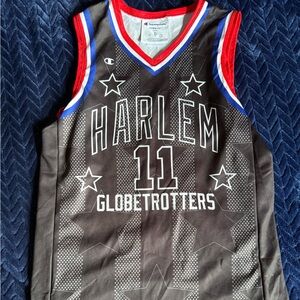 Champion Harlem Globetrotters Kids Jersey - Black, Red, Blue